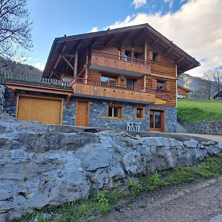 Appartement Cosy Face Aux Aravis Ле-Гран-Борнан Екстер'єр фото