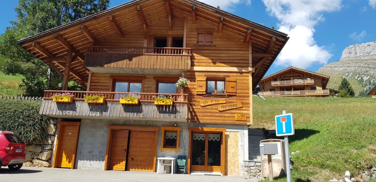 Appartement Cosy Face Aux Aravis Ле-Гран-Борнан Екстер'єр фото