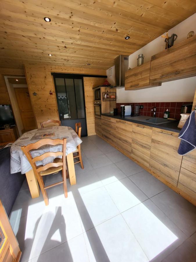 Appartement Cosy Face Aux Aravis Ле-Гран-Борнан Екстер'єр фото