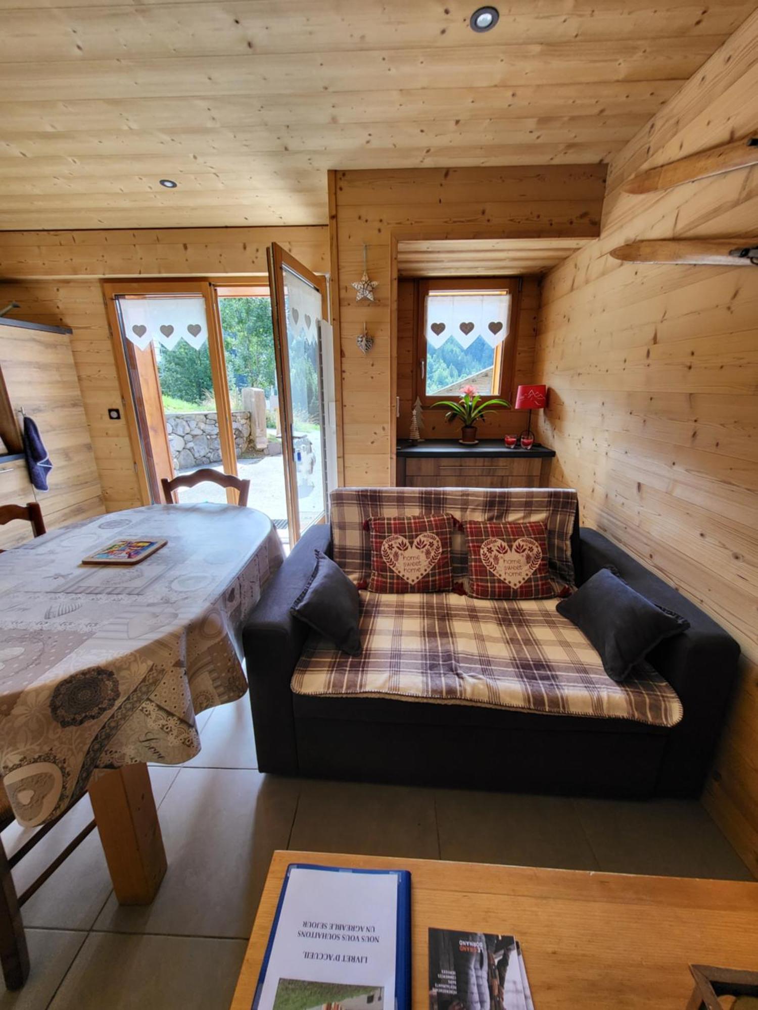 Appartement Cosy Face Aux Aravis Ле-Гран-Борнан Екстер'єр фото