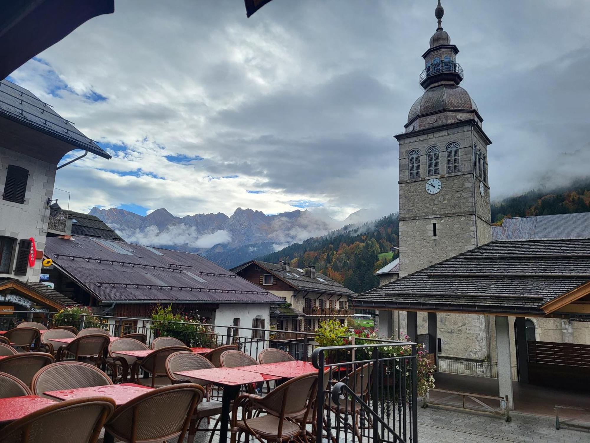 Appartement Cosy Face Aux Aravis Ле-Гран-Борнан Екстер'єр фото