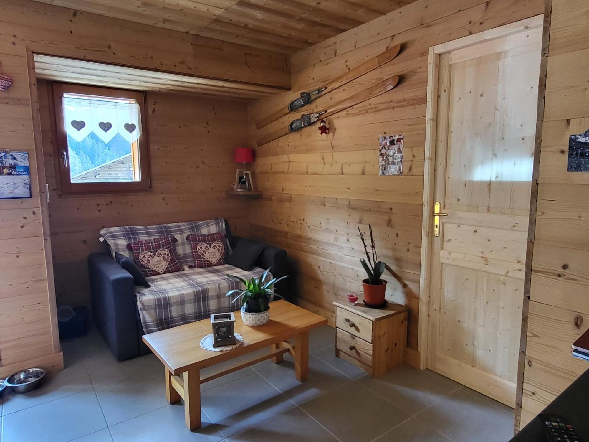 Appartement Cosy Face Aux Aravis Ле-Гран-Борнан Екстер'єр фото