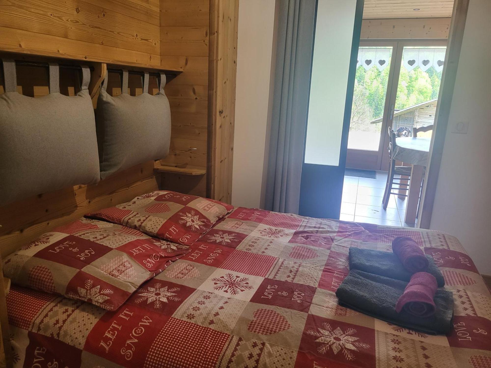 Appartement Cosy Face Aux Aravis Ле-Гран-Борнан Екстер'єр фото